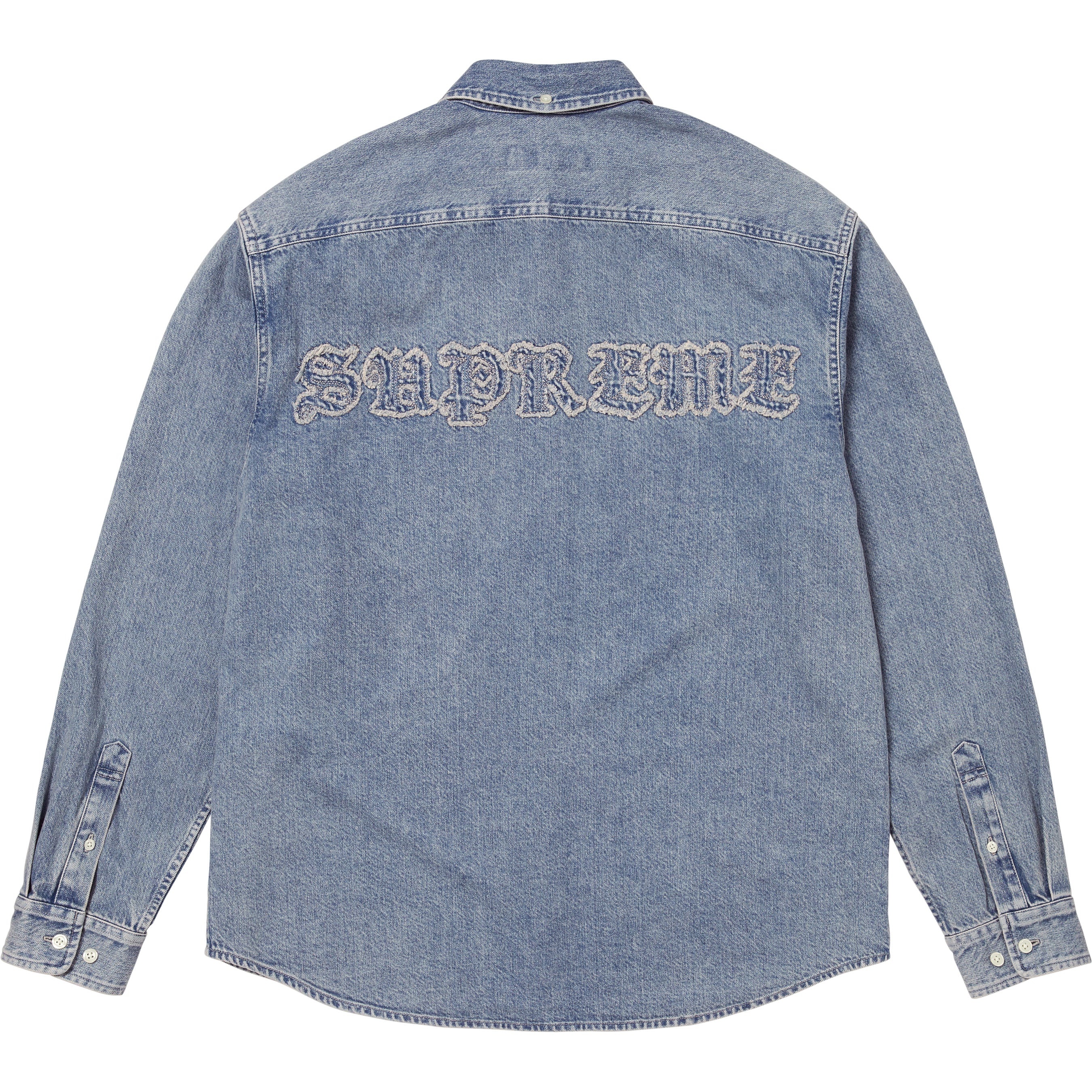 Appliqué Denim Shirt view 7